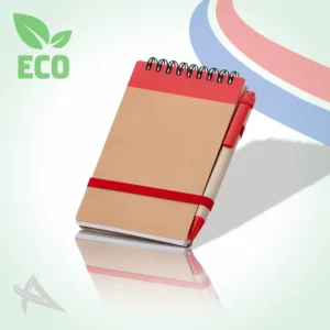 Bloco de Anotações Ecológico com Caneta