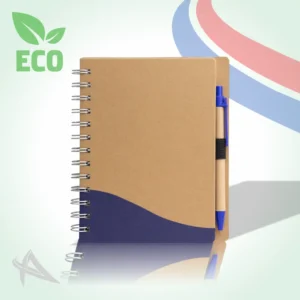 Caderno Ecológico com Caneta