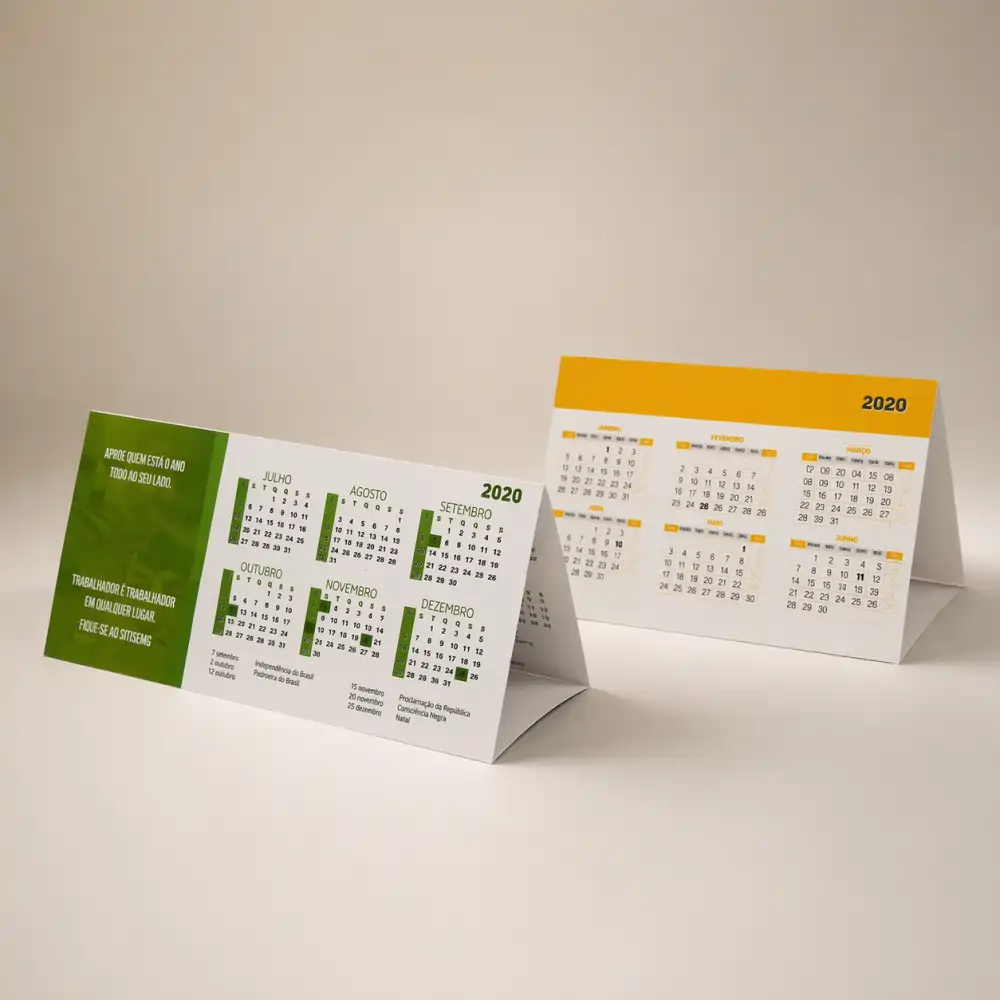 Calendários em PVC - Imagem 2