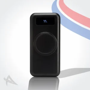 Power Bank 10.000mAh com Carregamento via Indução ou via Cabo