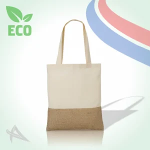 Sacola Ecológica em Algodão e Juta