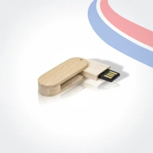 Pen Drive Bambu Giratório 4GB